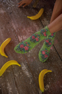 Magnolia Pearl Floral MP Socks 141-DWSON-OS