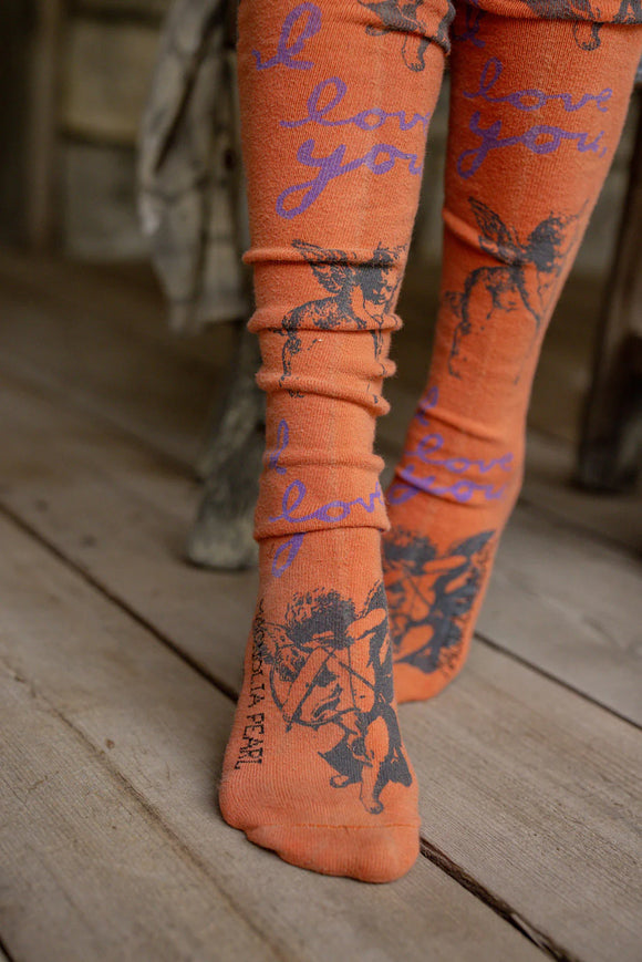 Magnolia Pearl I Love You OTK Socks