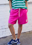 SUMMER TOWELLING SHORT - HOT PINK hammil and co - Stay Wild Collective  