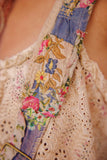 Magnolia Pearl Embroidered Floral Shae Suspenders