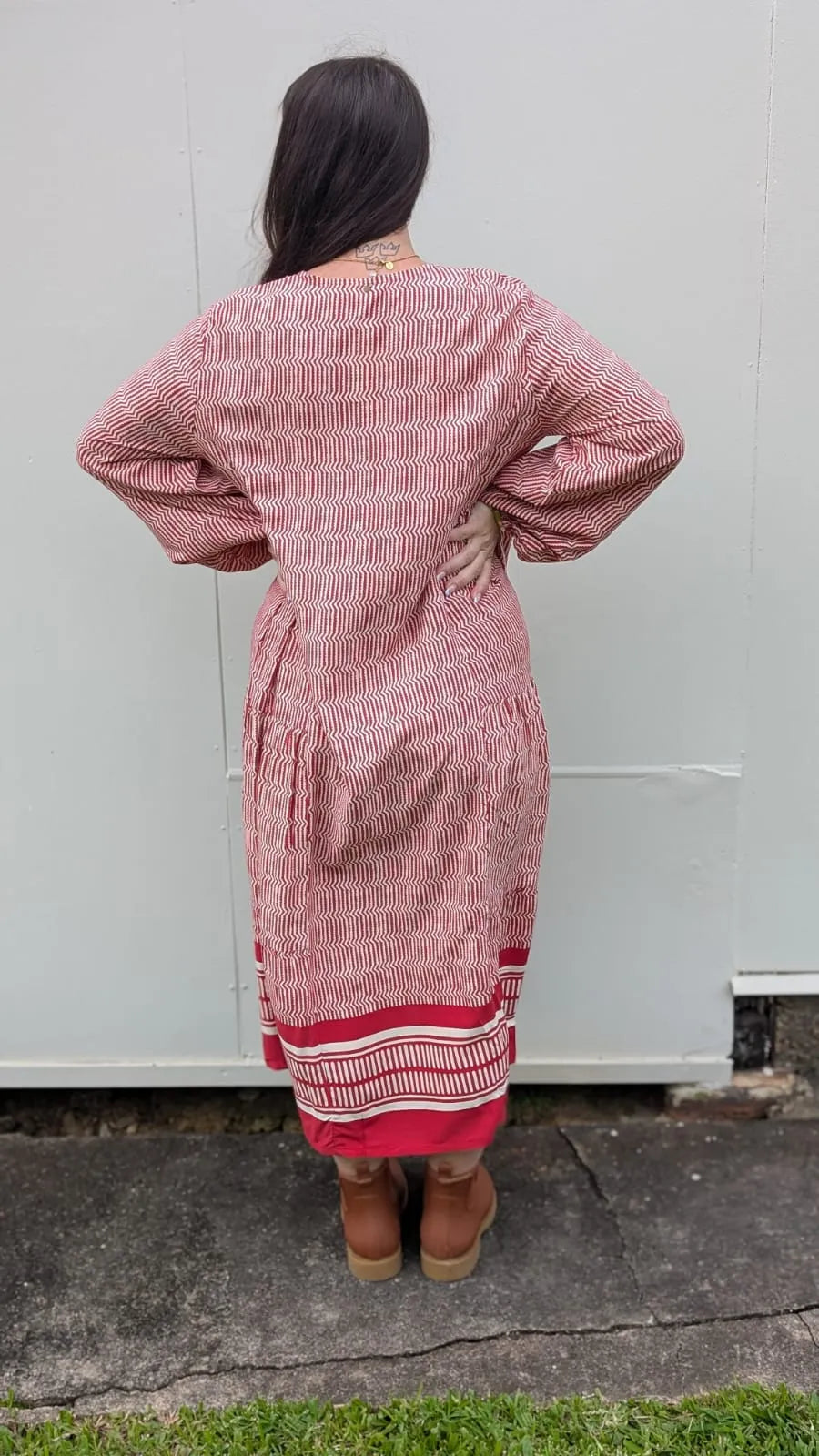 Samode Dress | Print A red maxi - Stay Wild Collective  Dresses