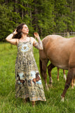Market Of Stars Born to Run Maxi Slip Dress