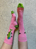 Tightology T14 ‘Sardines Pink’ Cotton Socks