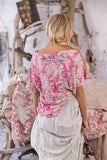 MAGNOLIA PEARL MURAL FRIDA EUROPA TEE - TOP 2071 DRAGONFRUIT