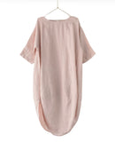 Montaigne Scallop Casual Linen Dress