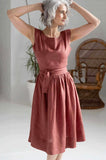 Lazybones Jane Dress Linen