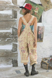 Magnolia Pearl Floral Print Overalls 060-ORCBM-OS