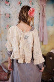 Magnolia Pearl Eyelet Rosemary Blouse TOP 2186-AGED-OS