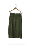 Montaigne Tulip Linen Skirt