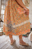 Pre Order Magnolia Pearl Floral Appliqué Taigi Dress 1139-FOFLW-OS