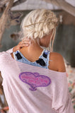 MAGNOLIA PEARL EUROPA LONG SLEEVE TEE - TOP 2253 MOLLY