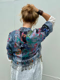  Silver Cocoonz Kashmiri wool jacket Size 12 Blue Bells - Stay Wild Collective  Jacket