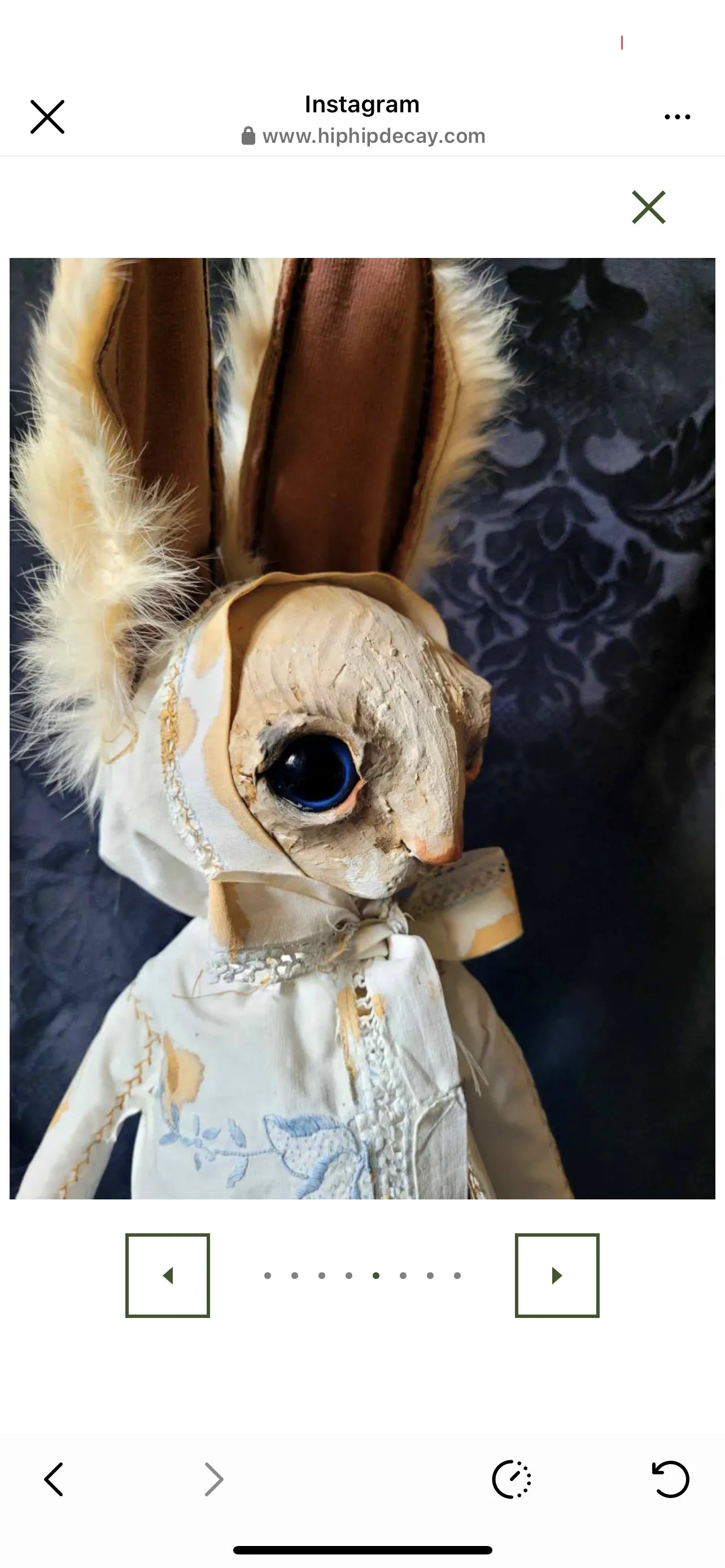 Snorri rabbit hip hip decay - Stay Wild Collective  Doll