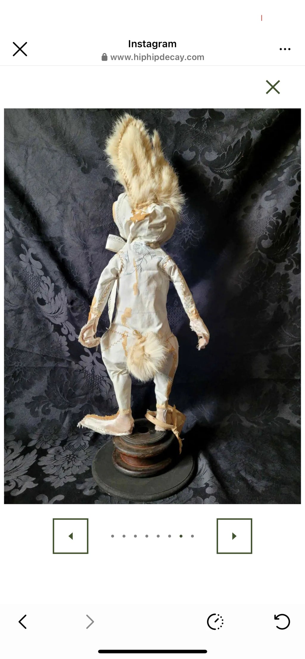 Snorri rabbit hip hip decay - Stay Wild Collective  Doll