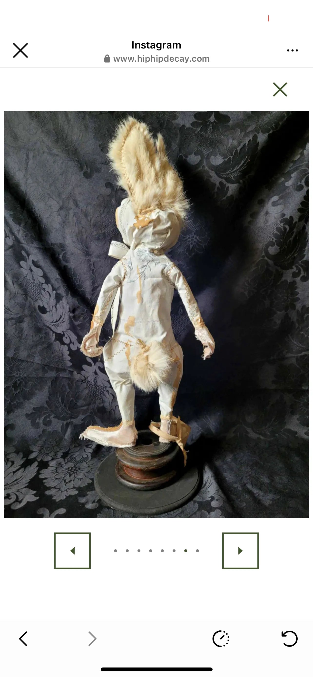 Snorri rabbit hip hip decay - Stay Wild Collective  Doll