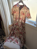 Son de Flor Classic Dress, Short Sleeves | Red Poppy SALE