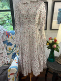  Son de flor long sleeve classic dress small mushroom print SALE - Stay Wild Collective  