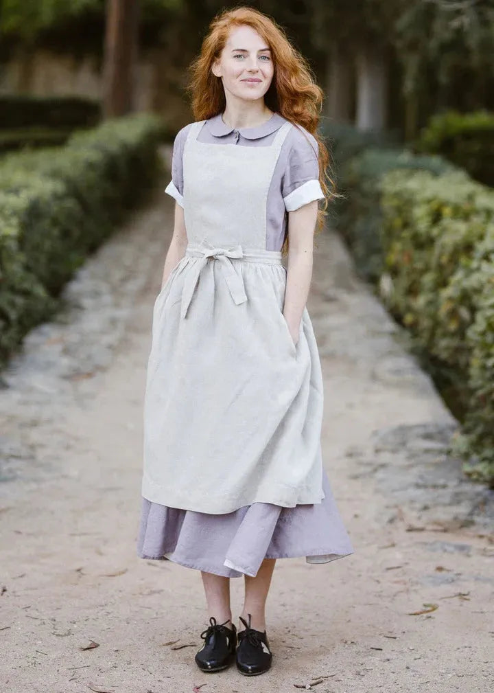  Son de flor pinafore apron SALE small mushroom print - Stay Wild Collective  
