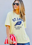 St Louis Crew tee lemon hammil and co - Stay Wild Collective  