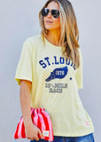 St Louis Crew tee lemon hammil and co - Stay Wild Collective  