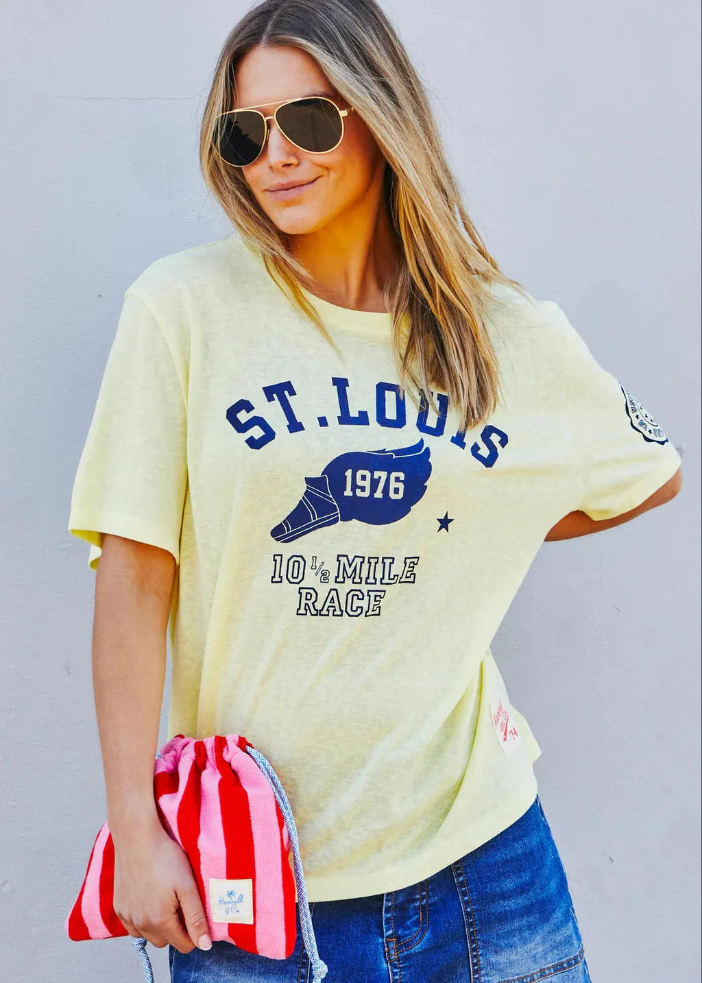 St Louis Crew tee lemon hammil and co - Stay Wild Collective  