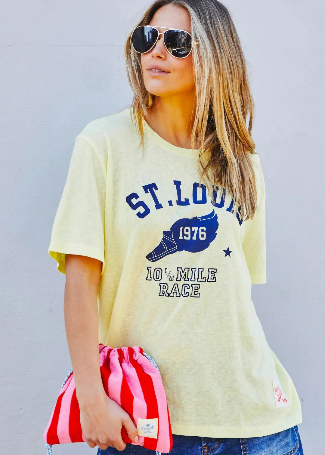 St Louis Crew tee lemon hammil and co - Stay Wild Collective  