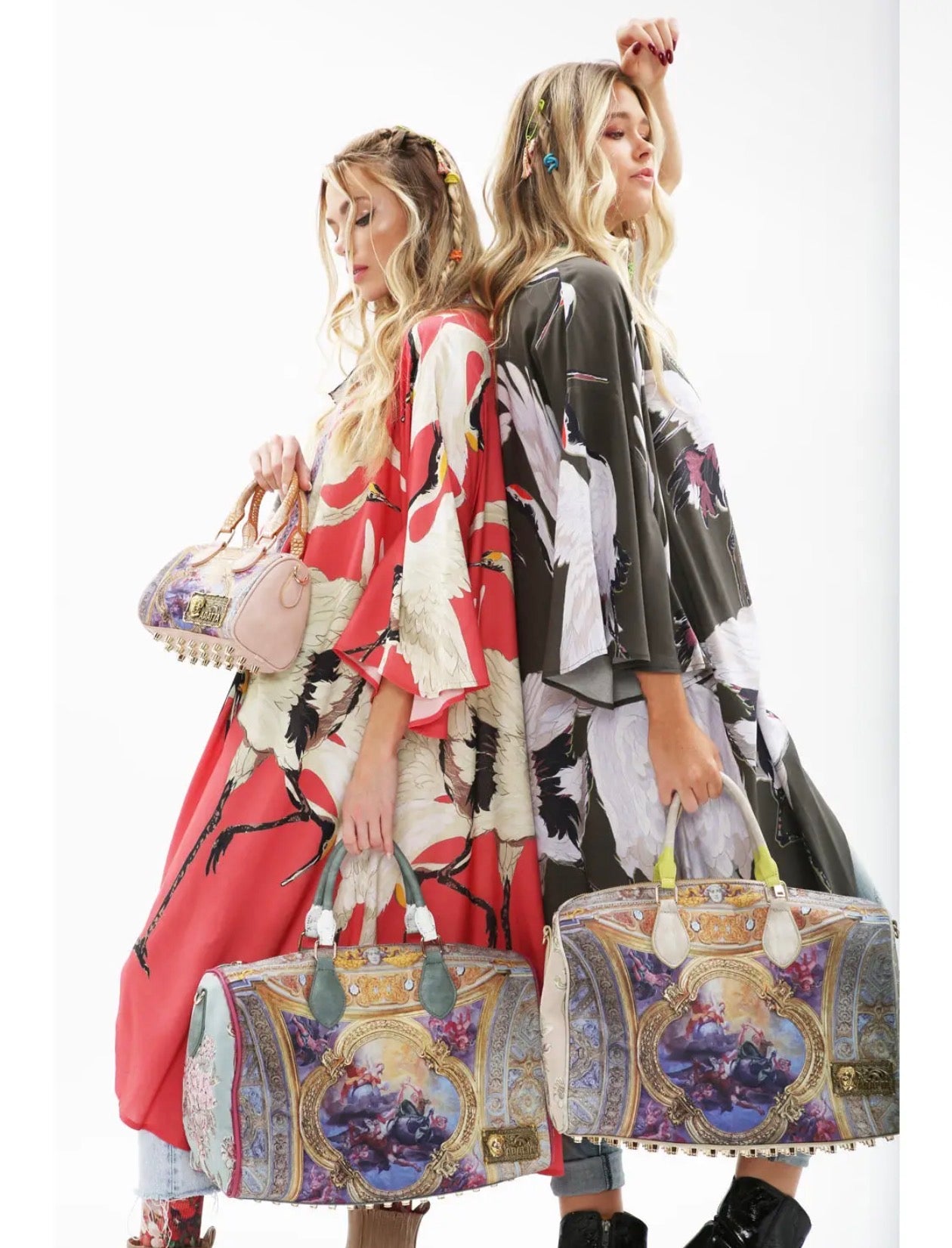 Story of the Crane Kimono - Charcoal |
Bohemian Coverup Robe - Stay Wild Collective