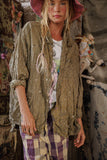 Pre Order Magnolia Pearl Printed Adison Workshirt TOP 1419-EMBGL-OS