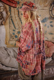 Pre Order Magnolia Pearl Patchwork Idgy Ruffle Shirt TOP 1511-MADAZ-OS