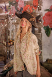 Magnolia Pearl Printed Adison Workshirt TOP 1901-SPRIN-OS
