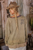 Magnolia Pearl Fleece Riehl Henley TOP 2128-AGED-OS