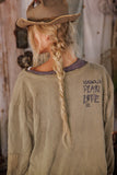 Magnolia Pearl Fleece Riehl Henley TOP 2128-AGED-OS