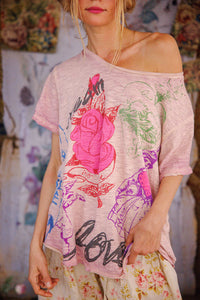 Magnolia Pearl Mixed Graphics Tee
