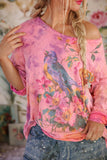 Pre Order Magnolia Pearl Floral Robin Viggo Tee TOP 2364-HDGPD-OS