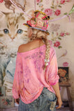 Pre Order Magnolia Pearl Floral Robin Viggo Tee TOP 2364-HDGPD-OS