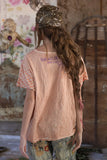Magnolia Pearl Piecewise Pocket Tee TOP 2405-TABBY-OS