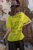 Magnolia Pearl Venice Lover Butterfly Tee TOP 2440-YPLUM-OS
