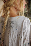Pre Order Magnolia Pearl PJB Art Tee TOP 2524-ASH-OS