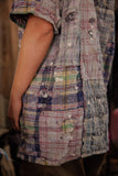 Magnolia Pearl YD Patchwork Perletta Shirt TOP 2569-MADRB-OS