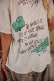 Magnolia Pearl Yeats Magic Dragon Tee TOP 2664-MOON-OS