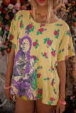 Magnolia Pearl Soul Of Yellow Roses Tee TOP 2673-SMRRS-OS