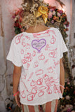 Magnolia Pearl Ducks Love Strawberries Tee TOP 2756-TRUE-OS
