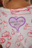 Magnolia Pearl Ducks Love Strawberries Tee TOP 2756-TRUE-OS