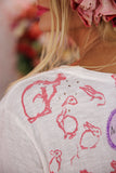 Magnolia Pearl Ducks Love Strawberries Tee TOP 2756-TRUE-OS