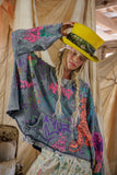 Pre Order Magnolia Pearl Graphics Raji Hoodie TOP 2983-PRNCE-OS