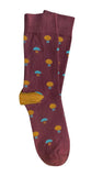 Tightology T10 ‘Allegro Mauve’ Socks - Stay Wild Collective  Socks