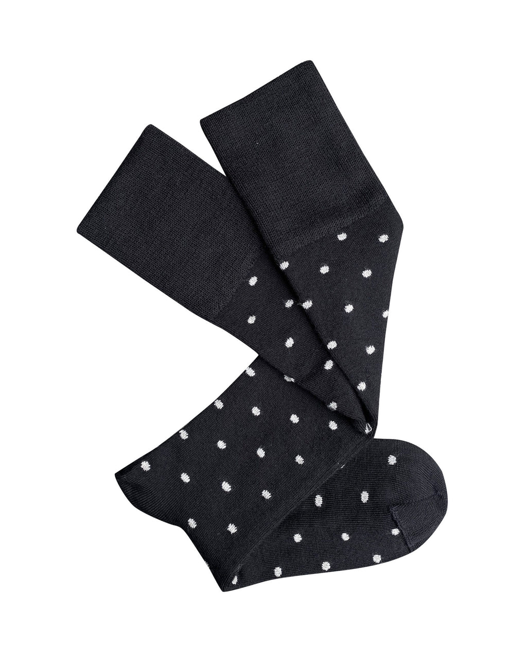 Socks  Tightology T16 ‘Dotty Merino black Wool Socks - Stay Wild Collective