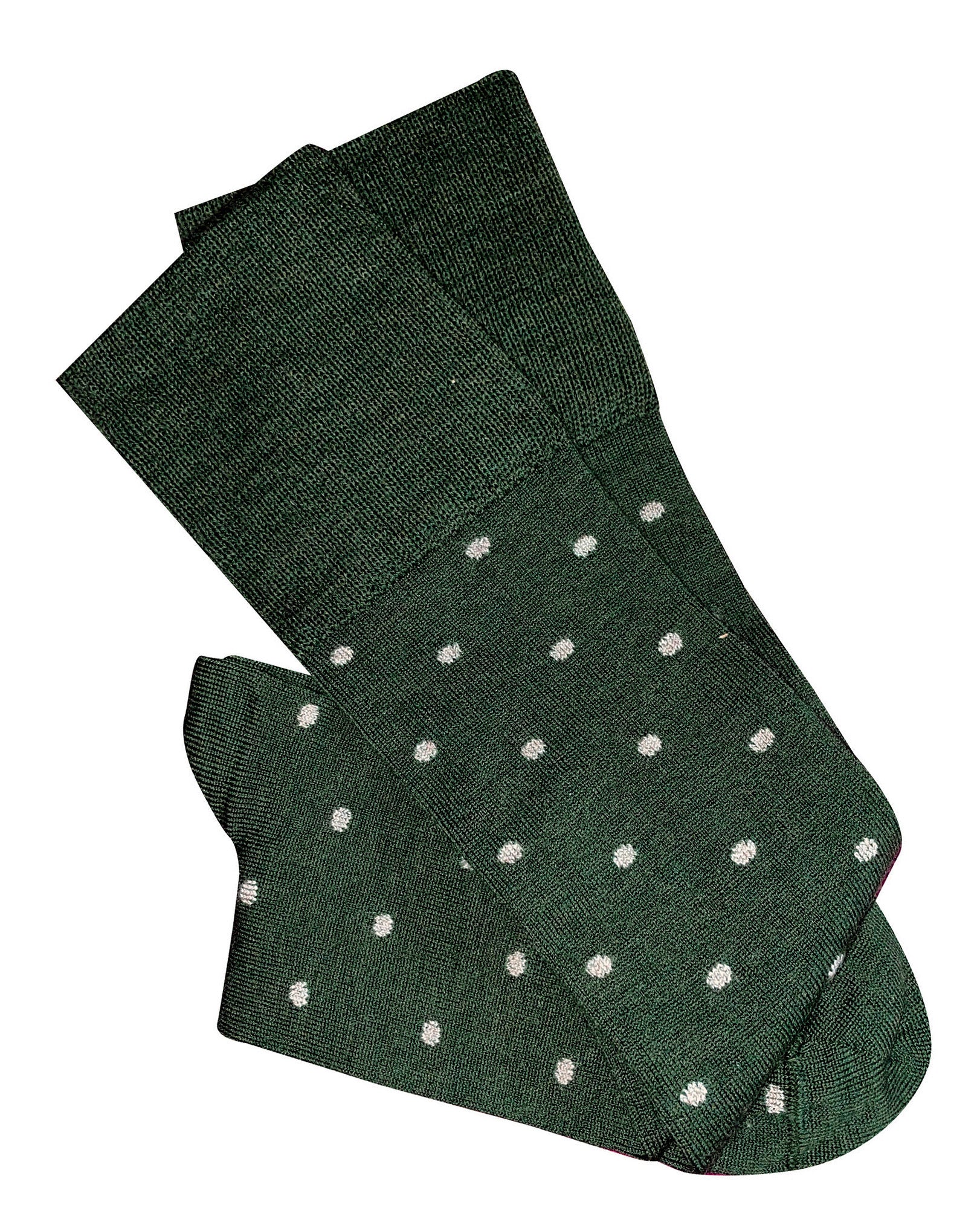 Socks  Tightology T16 ‘Dotty green Merino Wool Socks - Stay Wild Collective