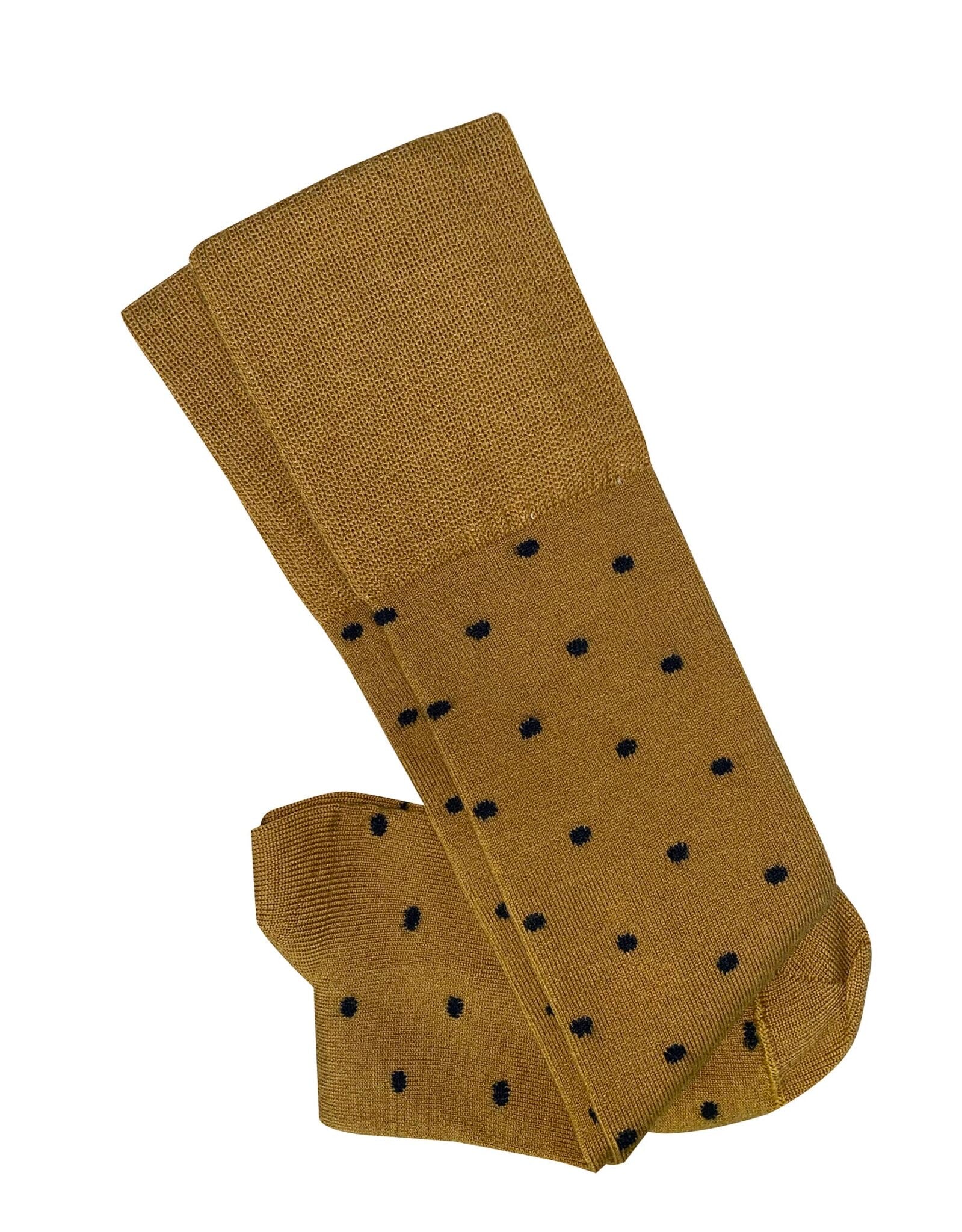 Socks  Tightology T16 ‘Dotty mustard Merino Wool Socks - Stay Wild Collective