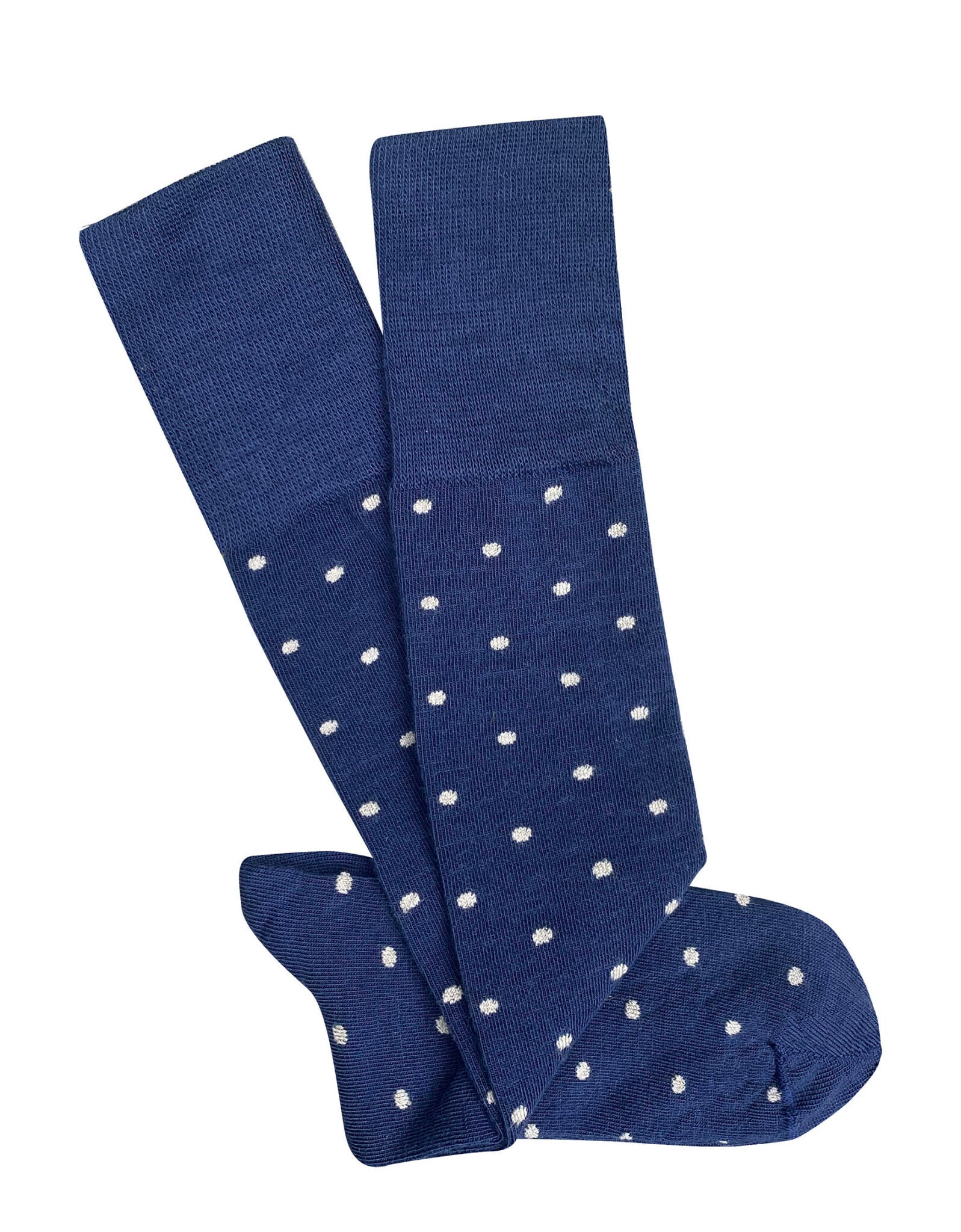 Socks  Tightology T16 ‘Dotty navy Merino Wool Socks - Stay Wild Collective